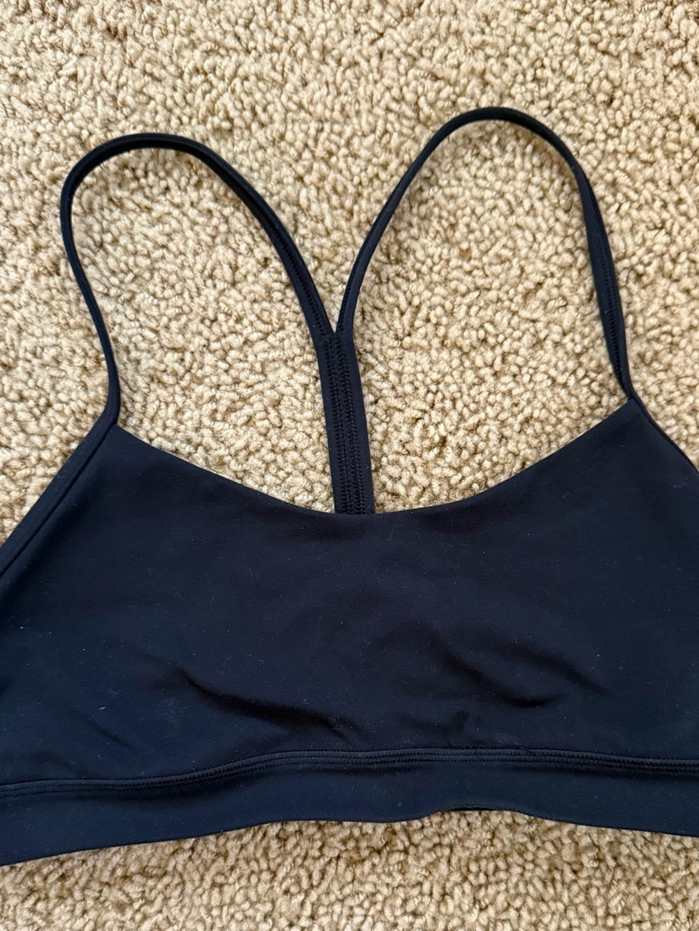 Lululemon Black Strappy Women's Bralette